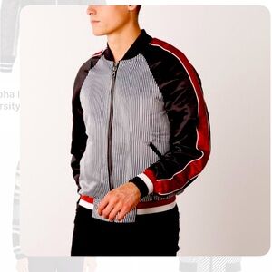 Eleven Paris | Jackets & Coats |
Eleven Paris Striped Bomber jacket